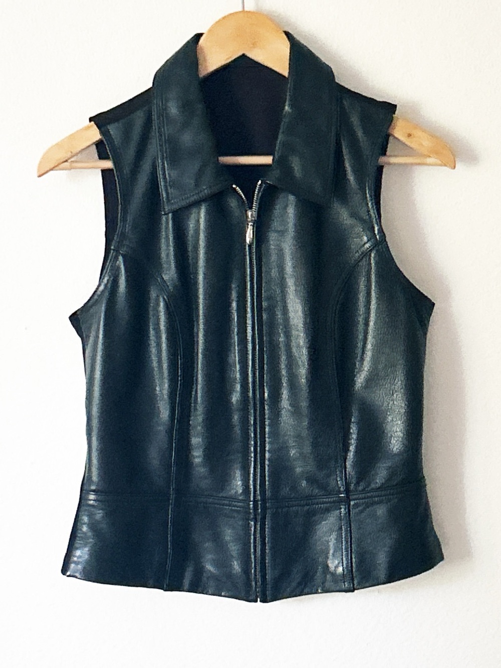 Wilsons Leather Black Leather Vest
